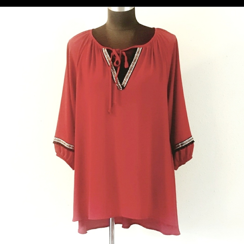 VISION BOHO TUNIC Top Blouse